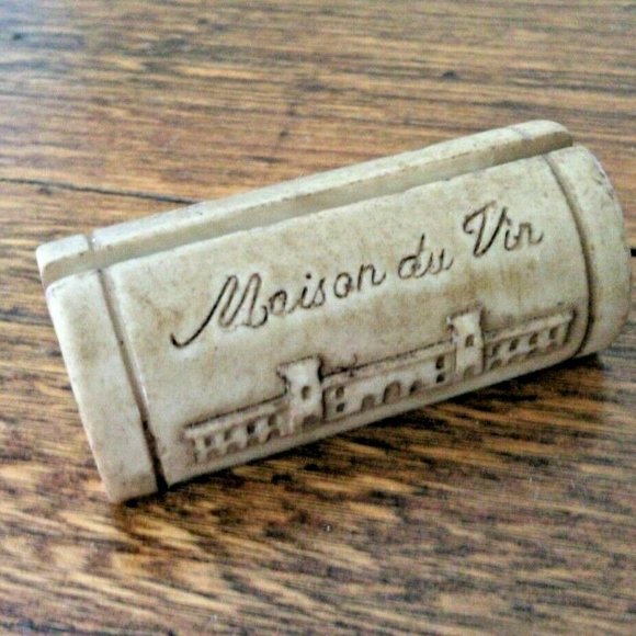 Box 4 Place Setting Card Holders Ceramic Wine Corks Guest Dinner Wedding Party - Picture 16 of 16